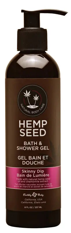 Hemp Seed Bath & Shower Gel Skinny Dip 8 fl oz / 237 ml  Bath Products