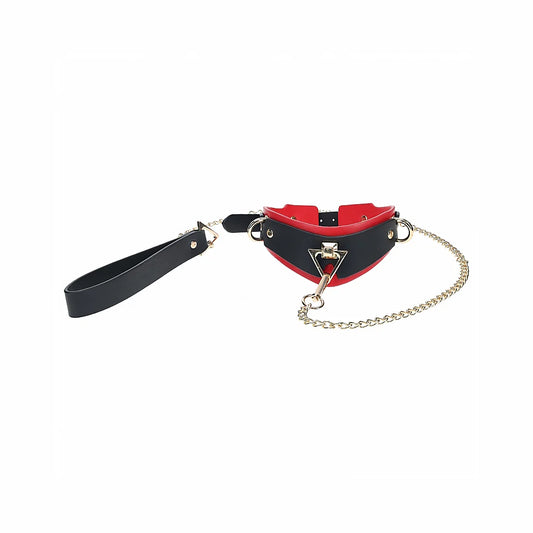 Milan Collection BDSM Collar with Bondage Leash