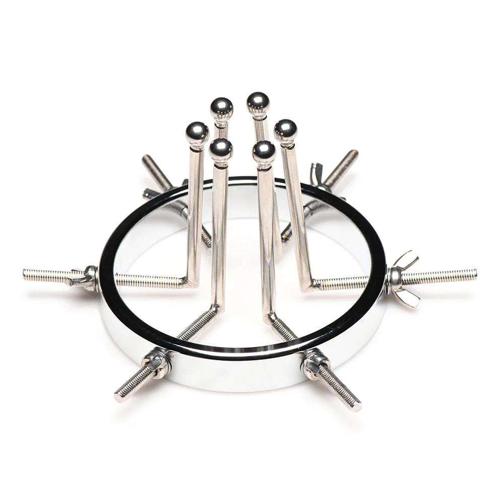Bondage Anal Expander Oculus Stainless Steel Anal Explorer