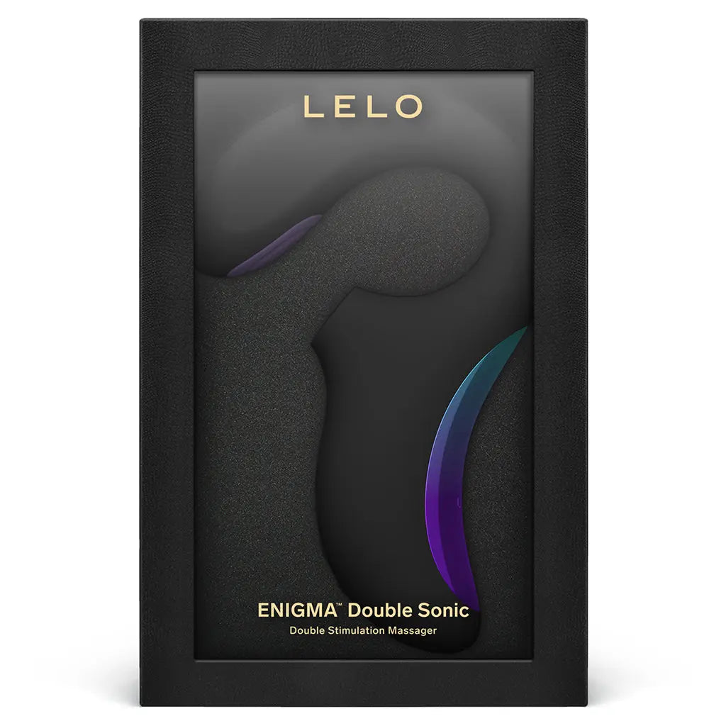 Enigma Double Sonic Black  Vibrators