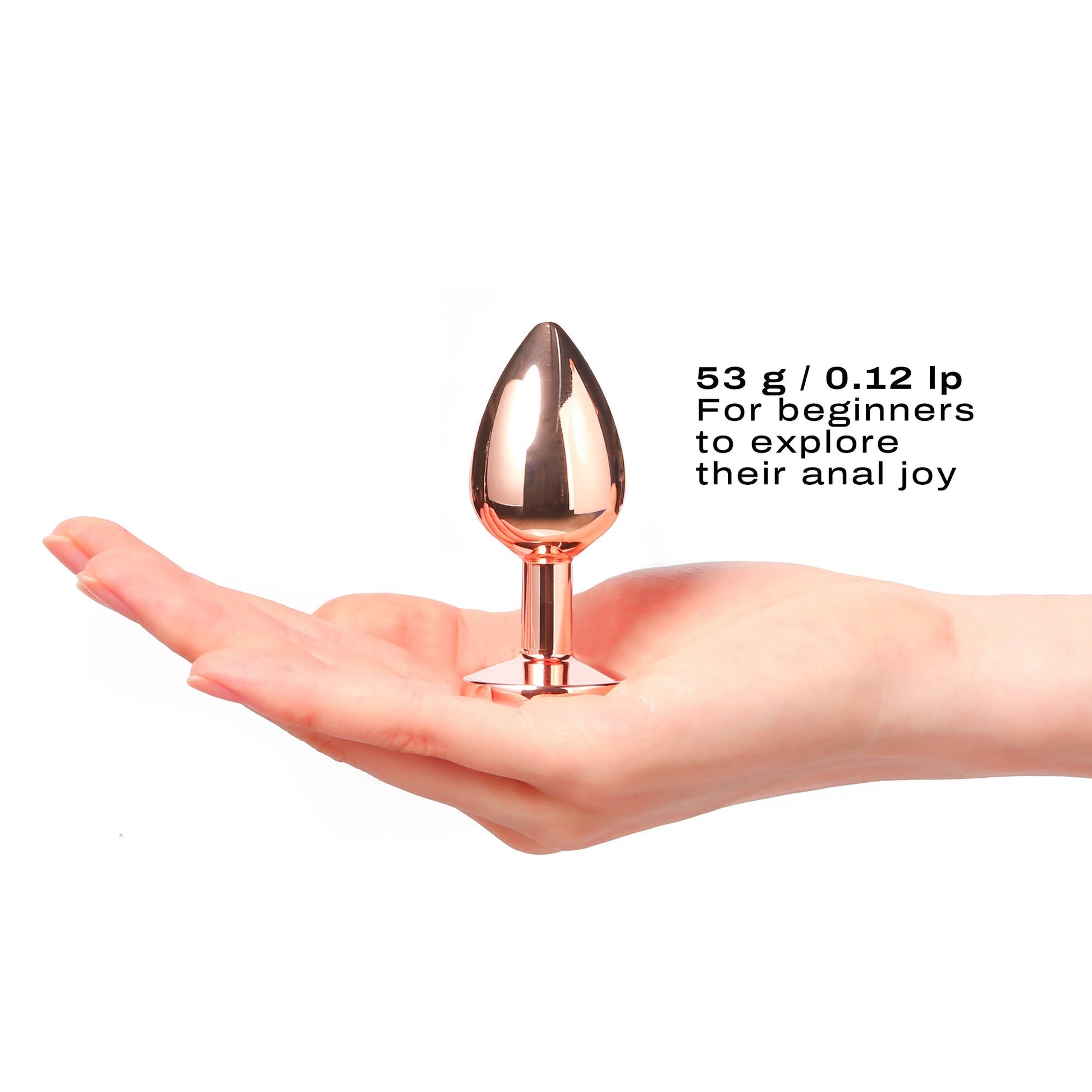 Diamond Plug Rose Gold Small 