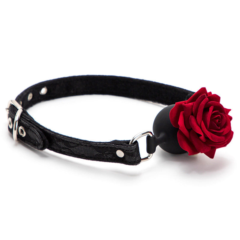 Rose Mouth Ball Gag 