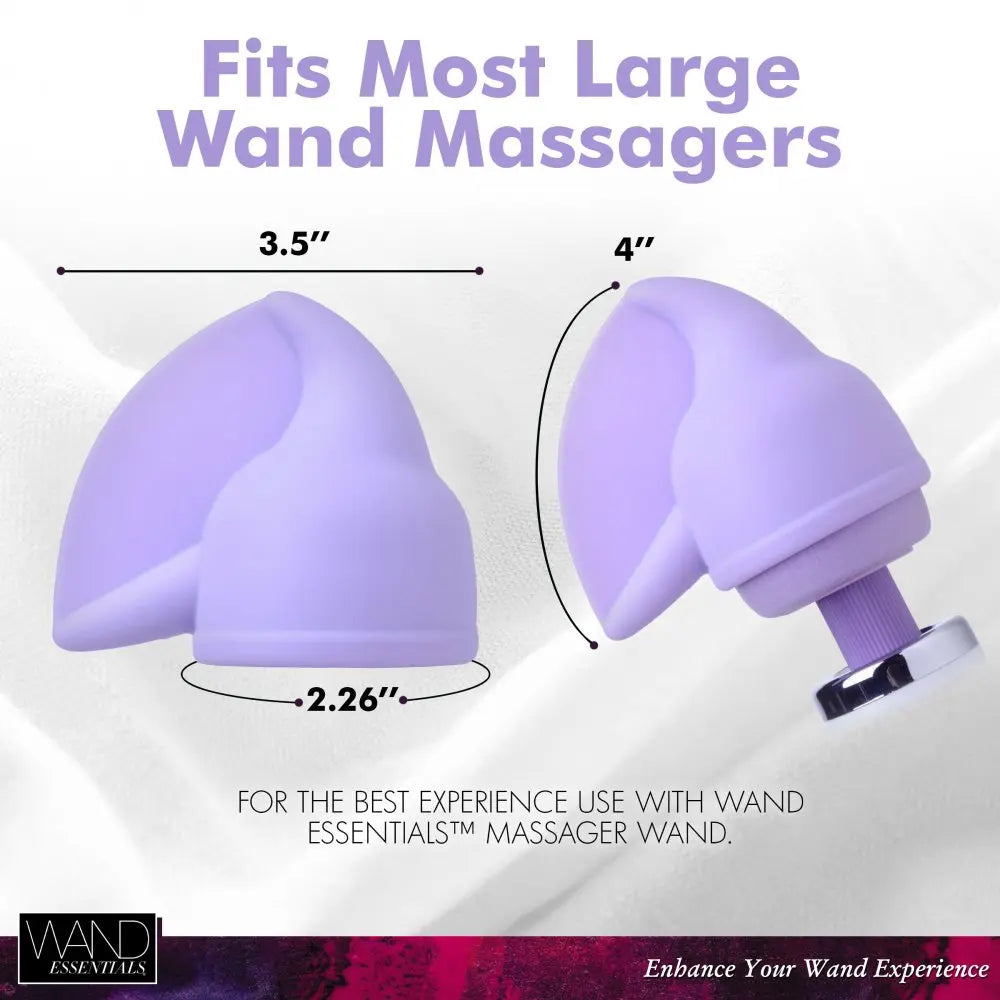 Flutter Tip Silicone Wand Attachment 