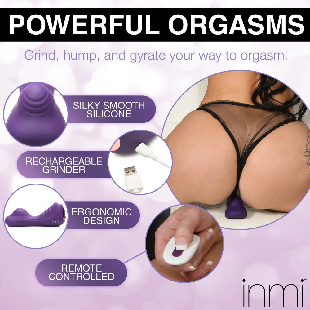 Ride n' Grind 10 X Vibrating Silicone Sex Grinder 