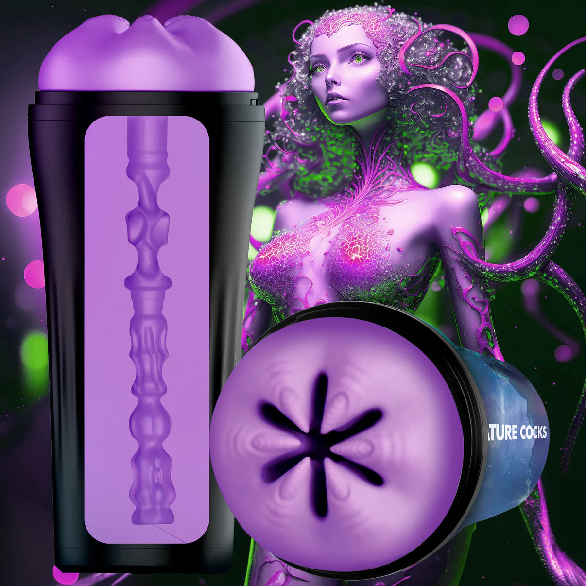 fantasy sex toys and sci fi sex toys, strokers, grinders