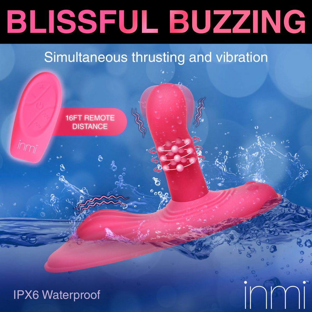 Spin n' Grind Rotating and Vibrating Silicone Sex Grinder 