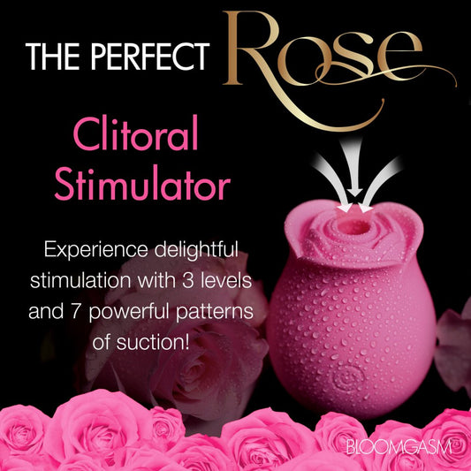 New Rose Toy - The Perfect Waterproof Rose Clitoral Stimulator