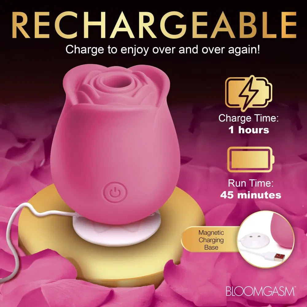 New Rose Toy - The Perfect Waterproof Rose Clitoral Stimulator 