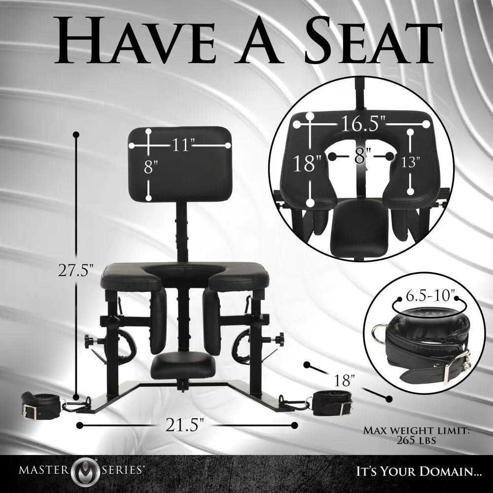 Pleasure Throne Oral Sex Chair - Bound By Desire