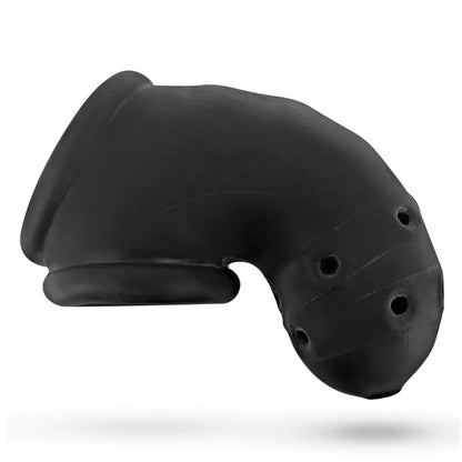 AIRLOCK, air-lite vented chastity, BLACK ICE  BDSM