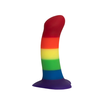 AMOR Curved Dildo Sex Toy Special Edition Rainbow by Fun Factory  Anal