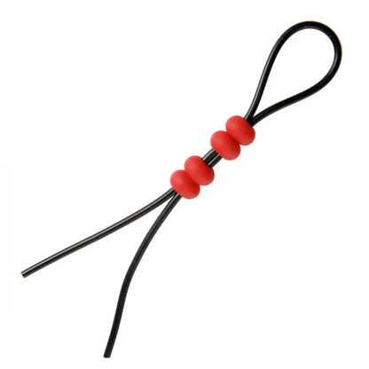 Adjustable Cock Ring Sex Toy for Men - 4-Way Cock and Ball Tie  Cock Rings