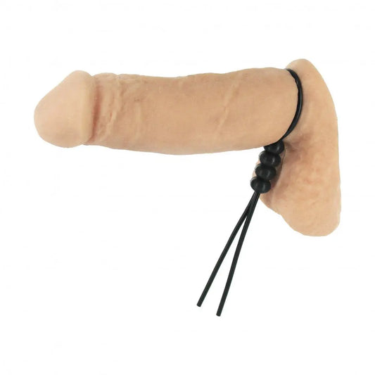 Adjustable Cock Ring Sex Toy for Men - 4-Way Cock and Ball Tie  Cock Rings