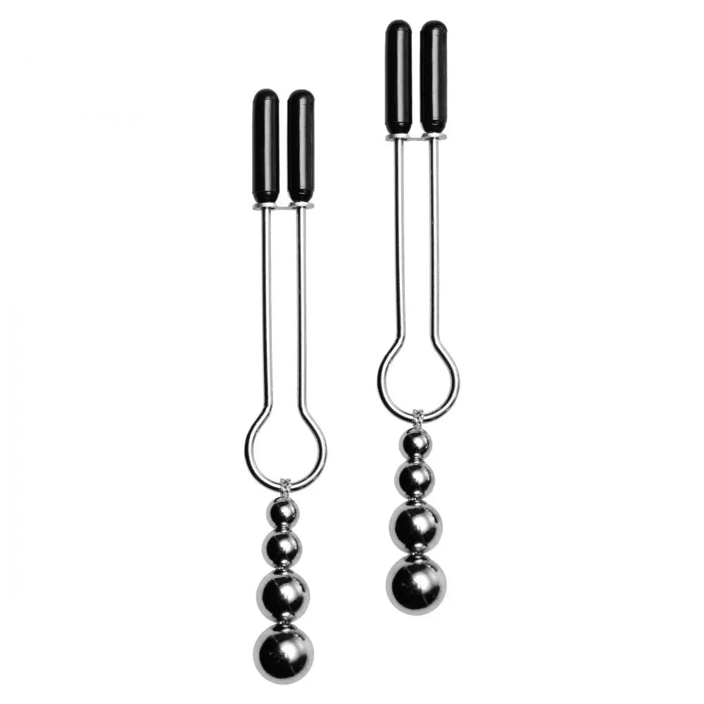 Adorn Triple Bead Nipple Clamp Set  Nipple and Clit Toys