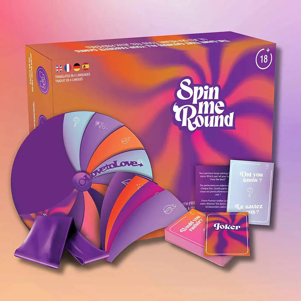 Adult Party Game Spin Me Round Customizable Roulette Party Game  Games - Adult Party Games