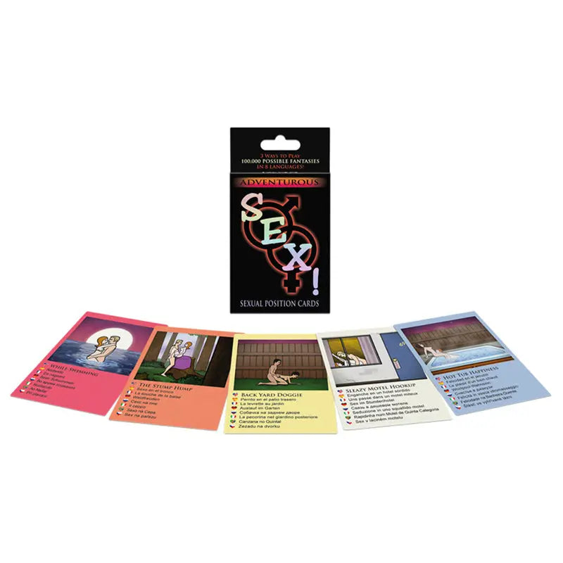 Adventurous Sex Card Game  Games - Playing Cards