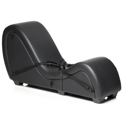 Affordable Tantra Chair Cheaper Tantra Chair Detachable Kinky Couch Sex Chaise with Love Pillows - Black  Dungeon Furniture and Accessories