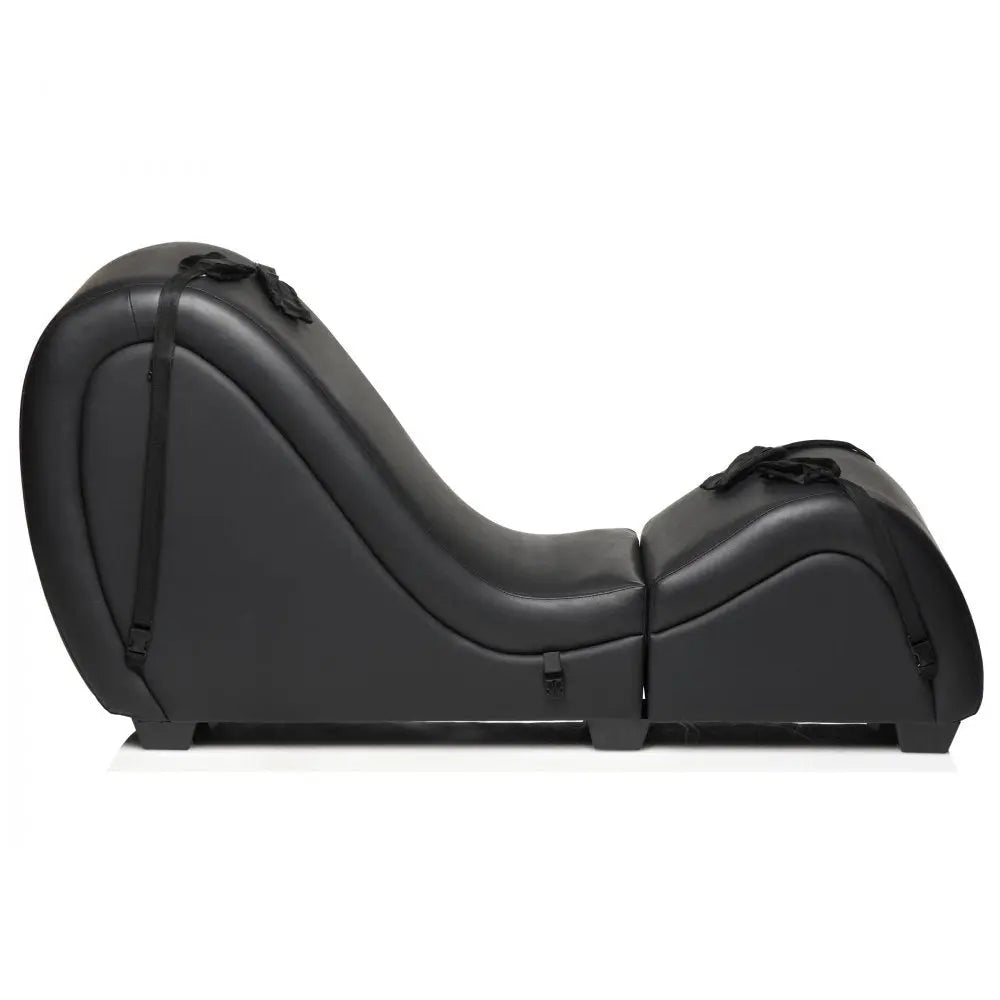 Affordable Tantra Chair Cheaper Tantra Chair Detachable Kinky Couch Sex Chaise with Love Pillows - Black  Dungeon Furniture and Accessories