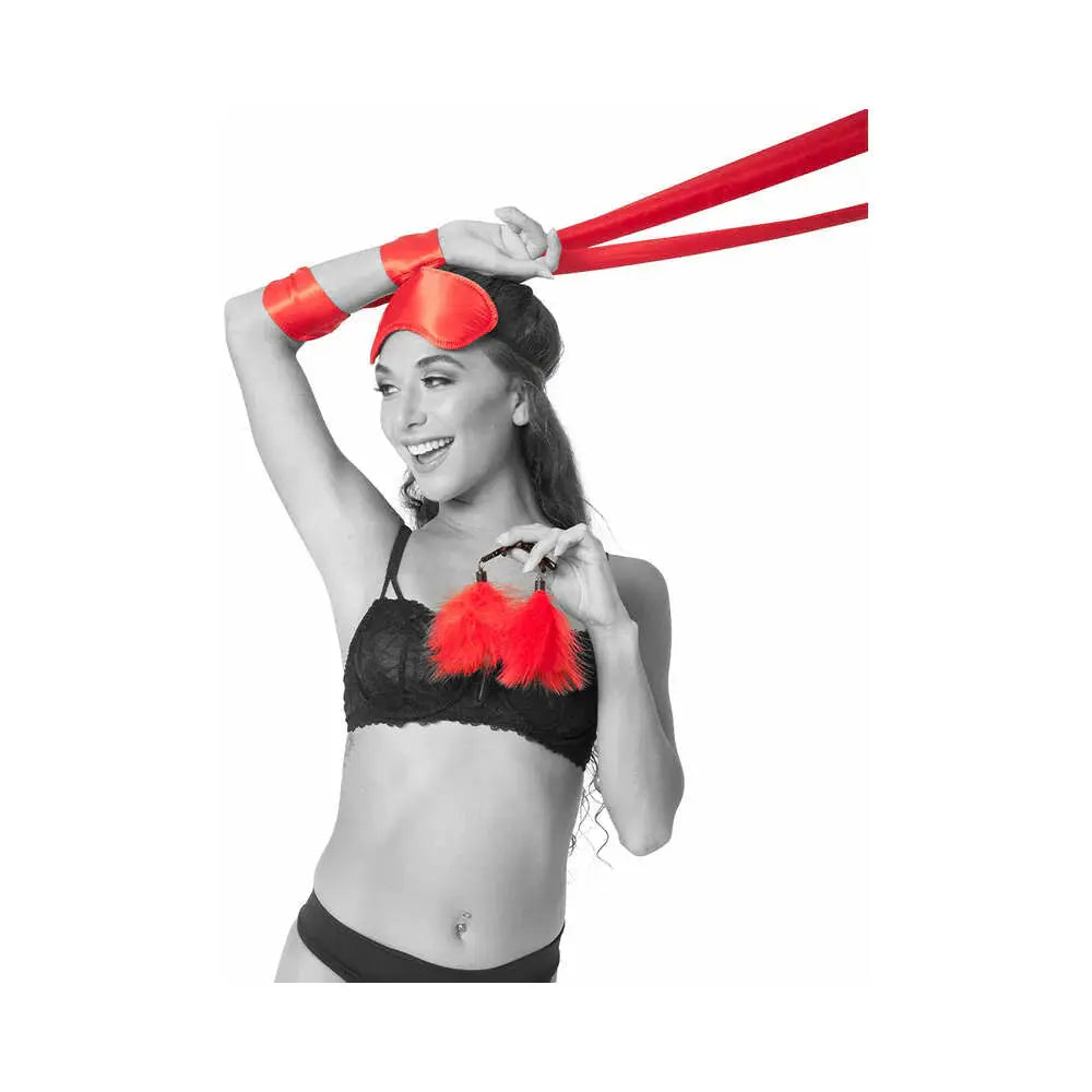 Amor Bondage Beginner Kit with Nipple Clamps  Bondage Kits