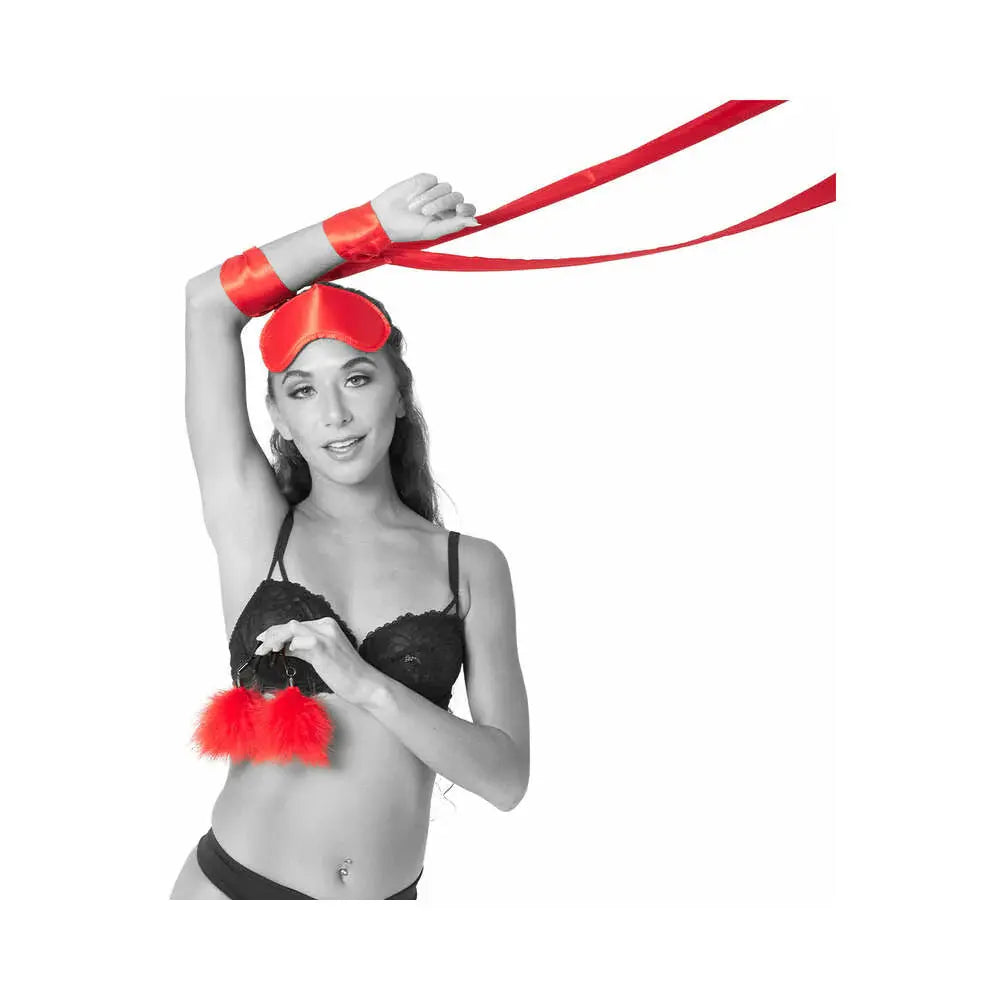 Amor Bondage Beginner Kit with Nipple Clamps  Bondage Kits