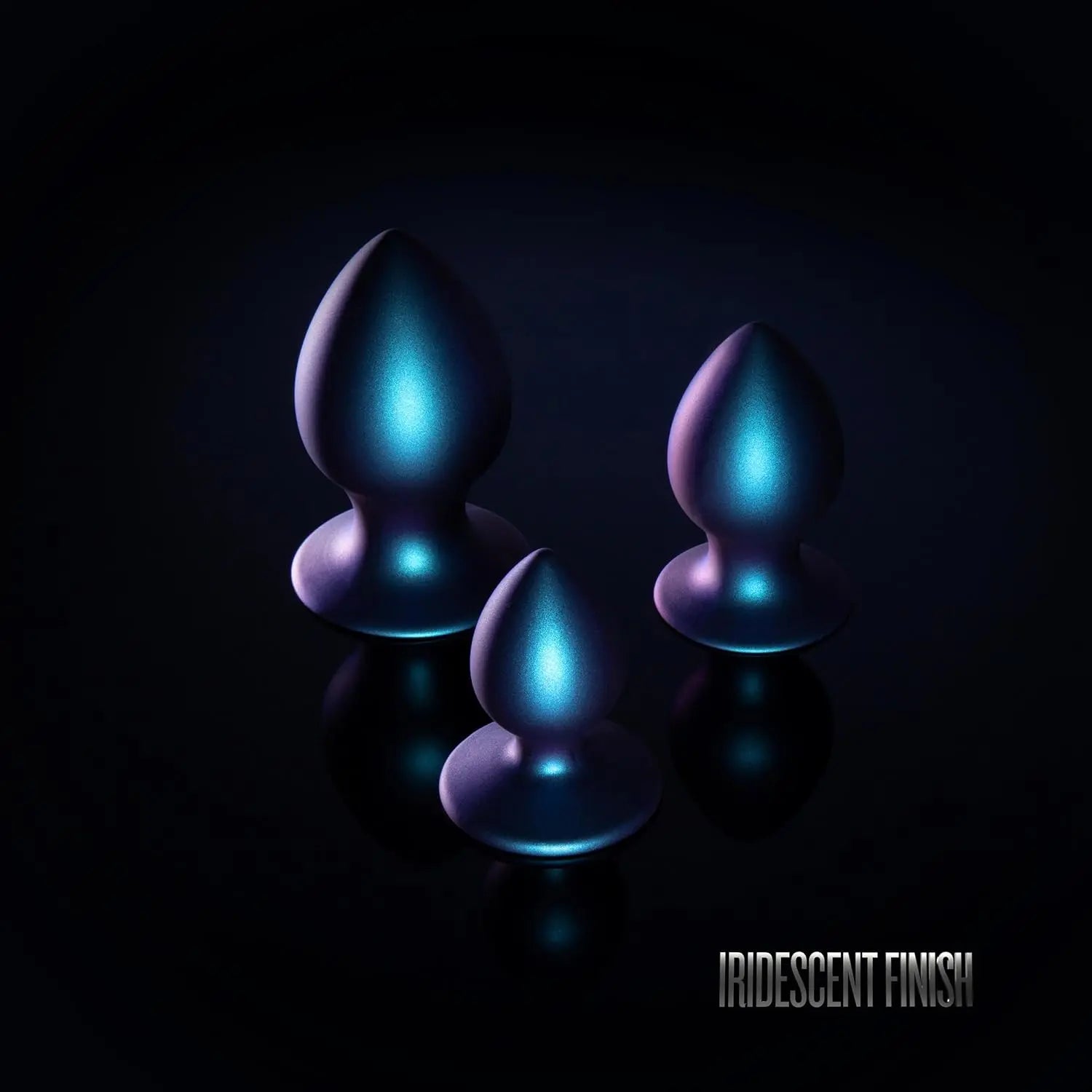 Anal Adventures Matrix Metaverse Silicone Butt Plug Kit Dark Millenia  Anal Training