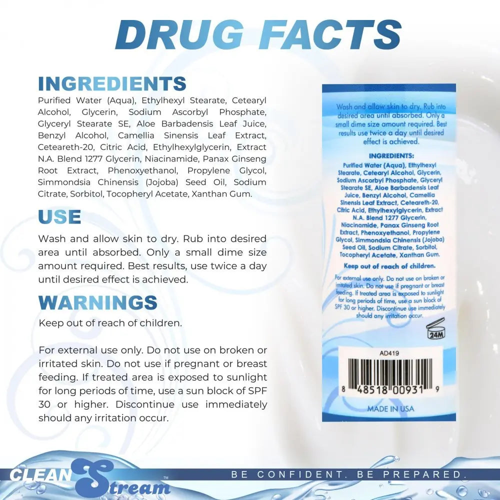 Anal Bleach Intimate Skin Brightener with Vitamin C and Aloe- 6 oz  Lubes, Lotions and Accessories