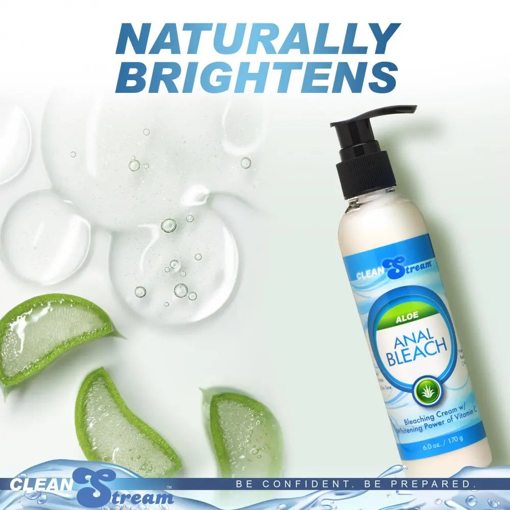 Anal Bleach Intimate Skin Brightener with Vitamin C and Aloe- 6 oz  Lubes, Lotions and Accessories