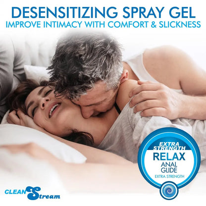 Anal Lube Relax Desensitizing Lubricant With Nozzle Tip - 4 oz. Relax Anal Glide  Lubes, Lotions and Accessories