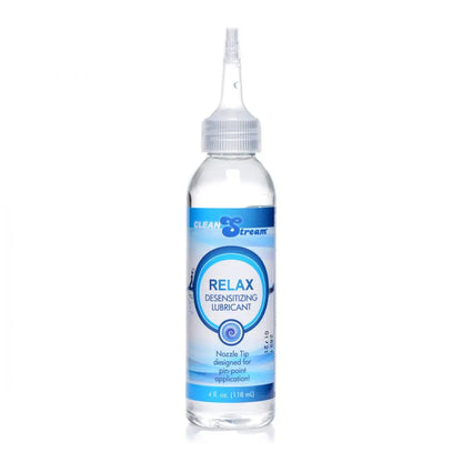 Anal Lube Relax Desensitizing Lubricant With Nozzle Tip - 4 oz. Relax Anal Glide  Lubes, Lotions and Accessories