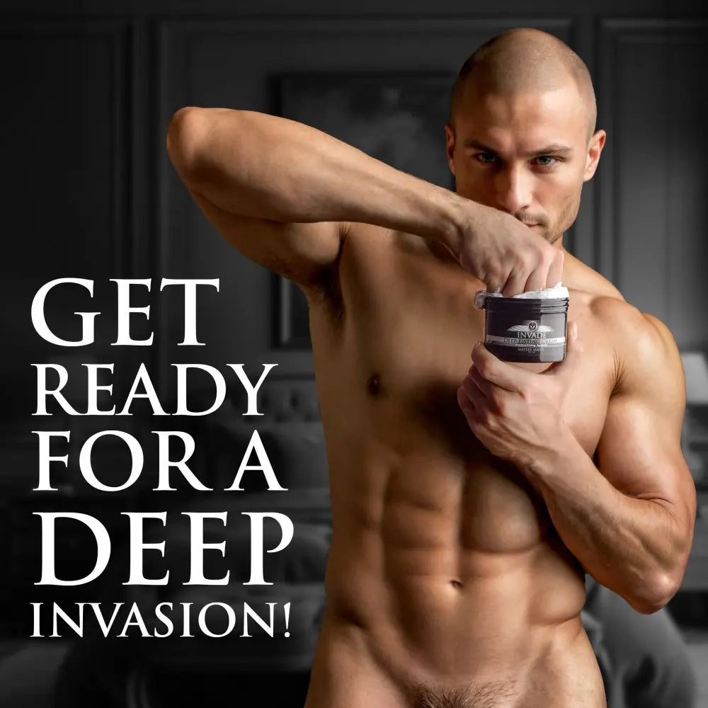 Anal Numbing Cream Invade Deep Fisting Cream - 8 oz  Anal Prep