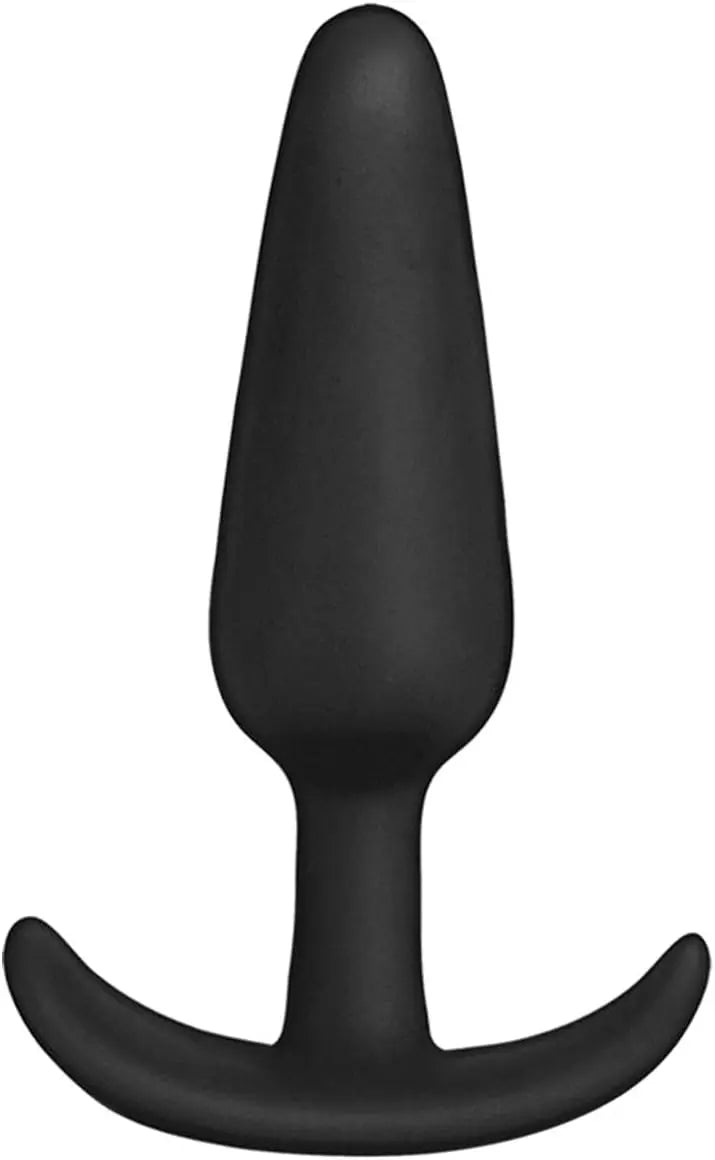 Anal Plug Trainer Set In A Bag 3-Piece Silicone Butt Plug Set Black  Anal - Kits