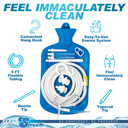 Anal Prep Deluxe Shower Enema Kit with 5 Tips  Anal Prep