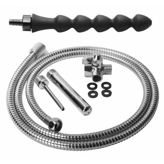 Anal Prep Easy Flow Enema Anal Cleansing Kit with Silicone Attachment  Anal Prep