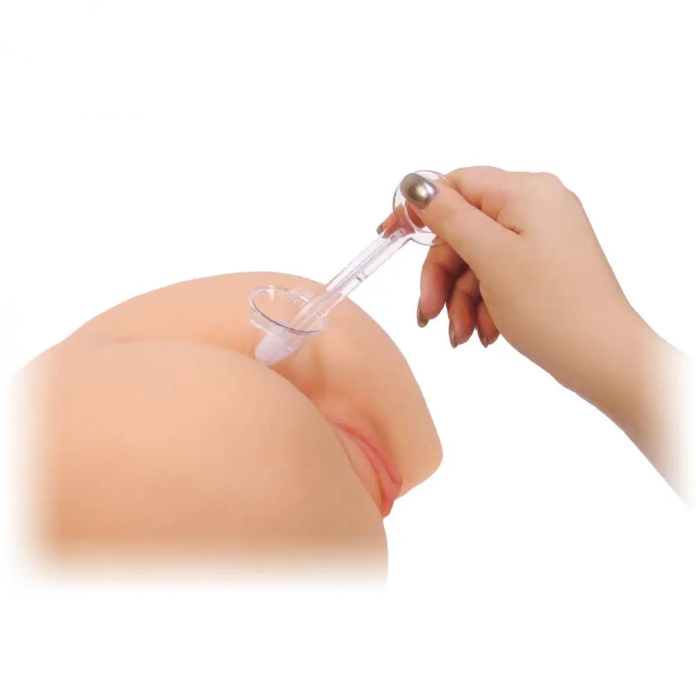 Anal Rectum Proctoscope - Clear Hollow Anal Plug Medical Bondage  Medical