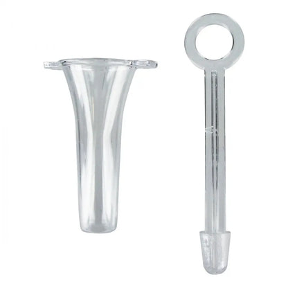 Anal Rectum Proctoscope - Clear Hollow Anal Plug Medical Bondage  Medical