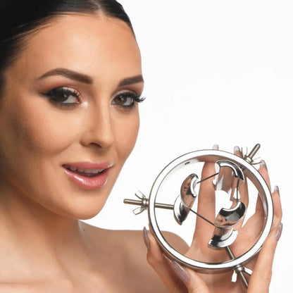 Anal Stretcher Forced Spread Stainless Steel Anal Explorer  Anal Training