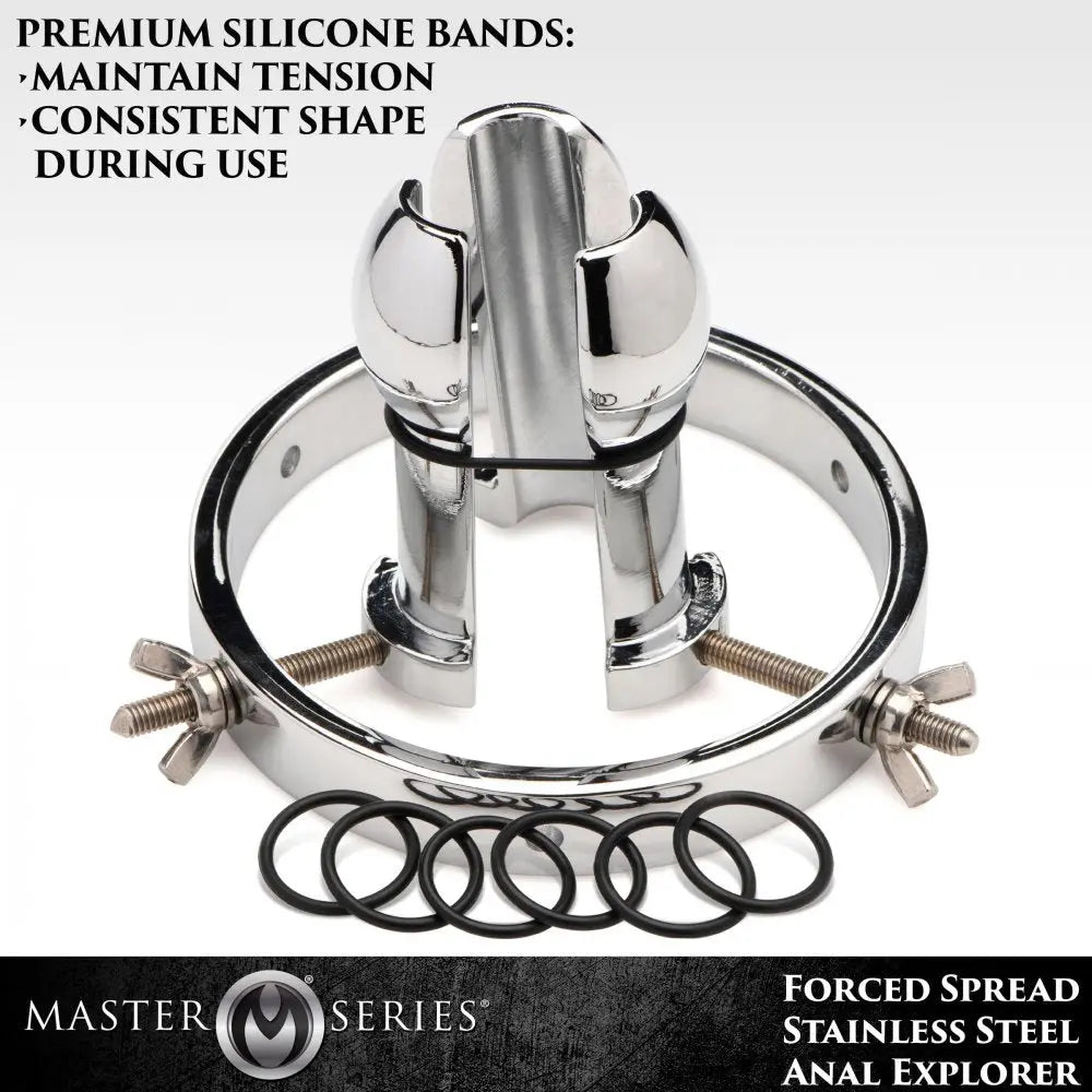 Anal Stretcher Forced Spread Stainless Steel Anal Explorer  Anal Training