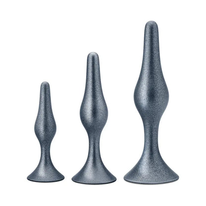 Anal Stretching Matrix Genesis Anal Plug Kit Stellar Silver  Anal Training