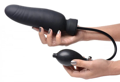 Anal Stretching Tool Dick-spand Inflatable Silicone Dildo  Inflatable Toys