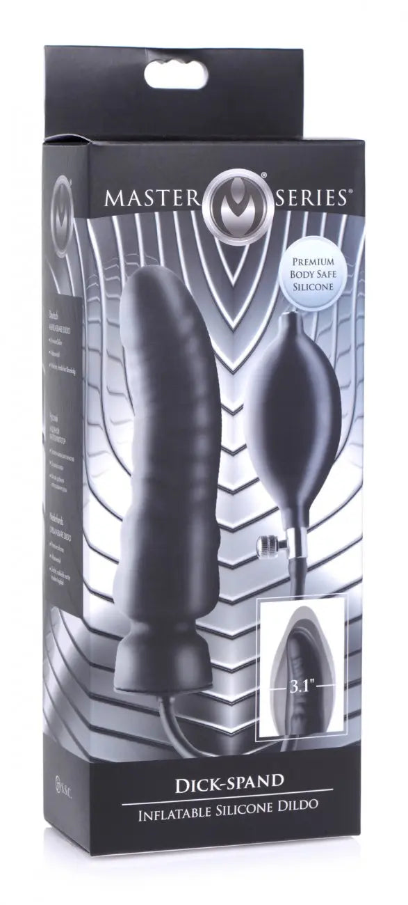 Anal Stretching Tool Dick-spand Inflatable Silicone Dildo  Inflatable Toys