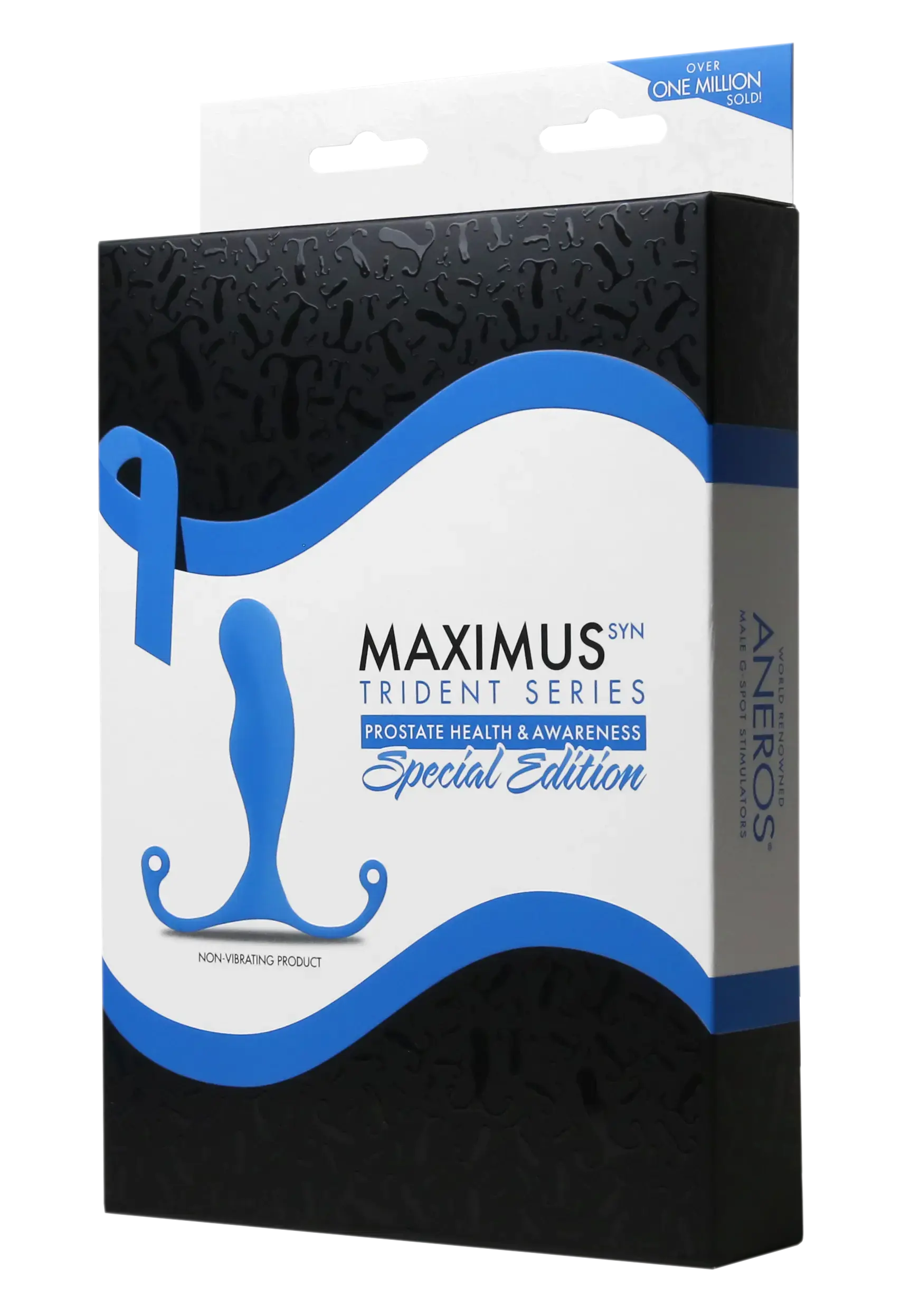 Aneros Maximus Syn Trident Special Edition Prostate Stimulator - Blue  Prostate Play