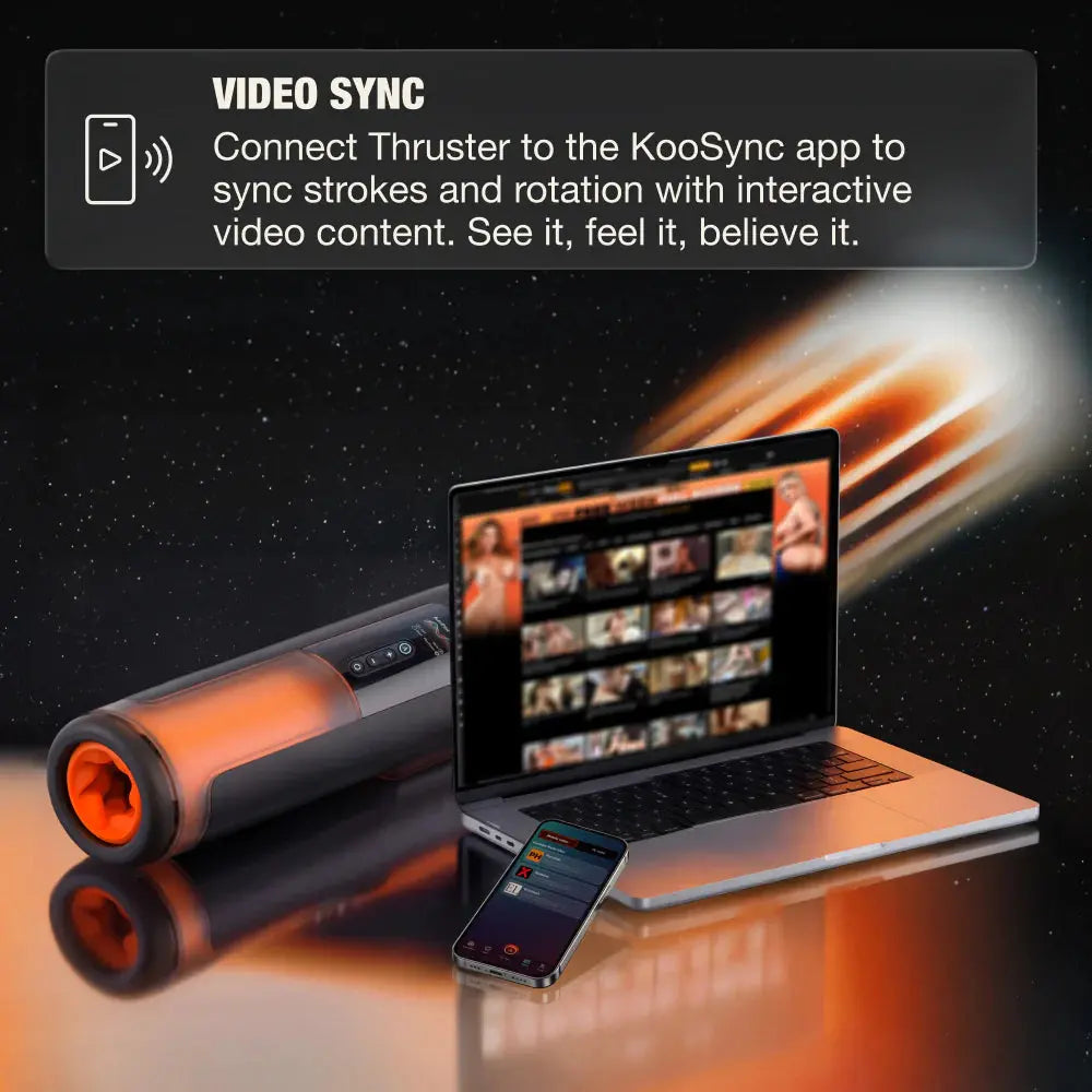 App Controlled Automatic Stroker Arcwave Thruster Automatic Rotating Masturbator  Male Masturbators - Sex Toys for Men - Pocket Pals & Strokers