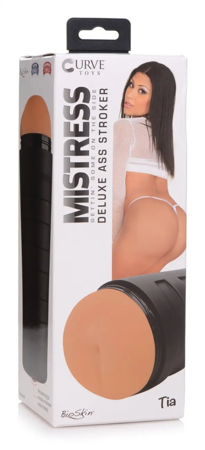 Ass Masturbator Sex Toy for Men Tia Deluxe Ass Stroker - Medium  Sex Toy for Men