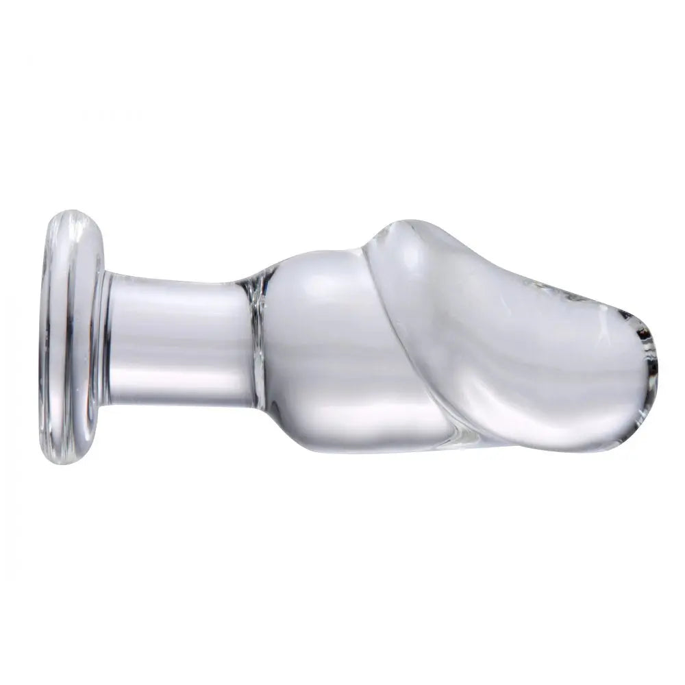 Asvini Glass Penis Anal Plug Glass Butt Plug Glass Anal Dildo  Glass Toys