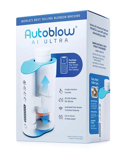 Autoblow AI Ultra with Video Sync Male Masturbator Sex Toy for Men  Sex Toy for Men