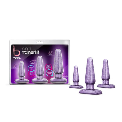 B Yours 3-Piece Anal Trainer Kit Purple Swirl  Anal - Kits