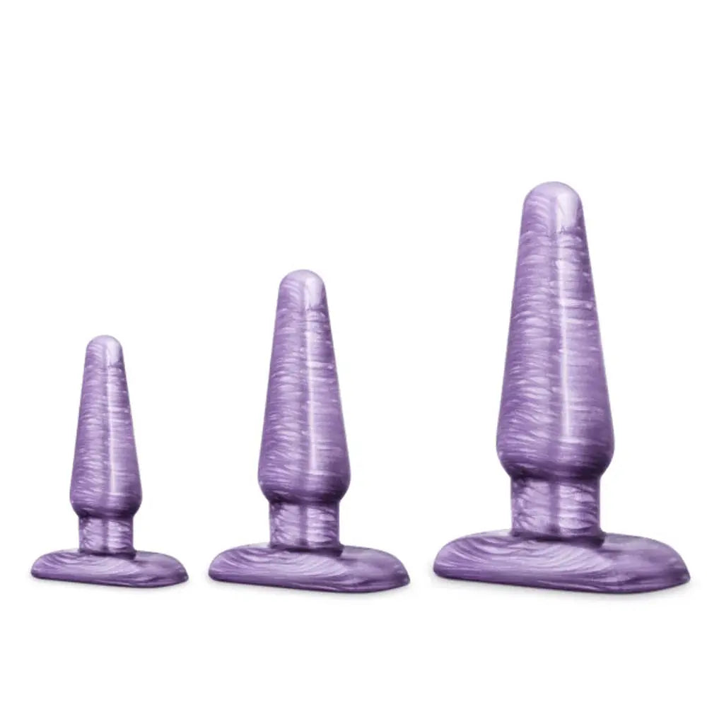 B Yours 3 Piece Anal Trainer Kit – Purple Swirl  Anal Training