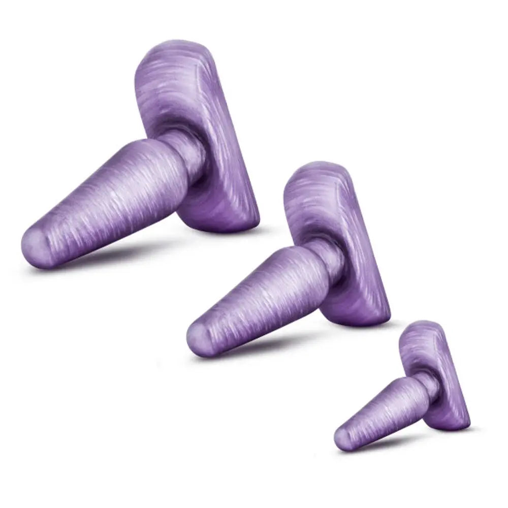 B Yours 3 Piece Anal Trainer Kit – Purple Swirl  Anal Training