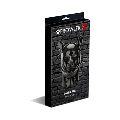 BDSM Animal Play Prowler RED Latex Pig Bondage Hood  Pet Play Hoods and Masks