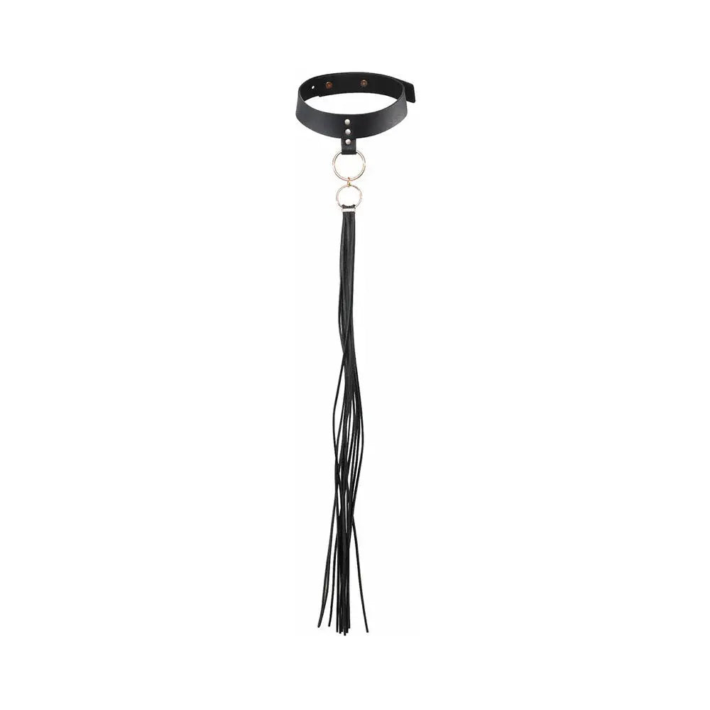 BDSM Collar Bijoux Indiscrets Maze Tassel Bondage Choker  Collars and Leads